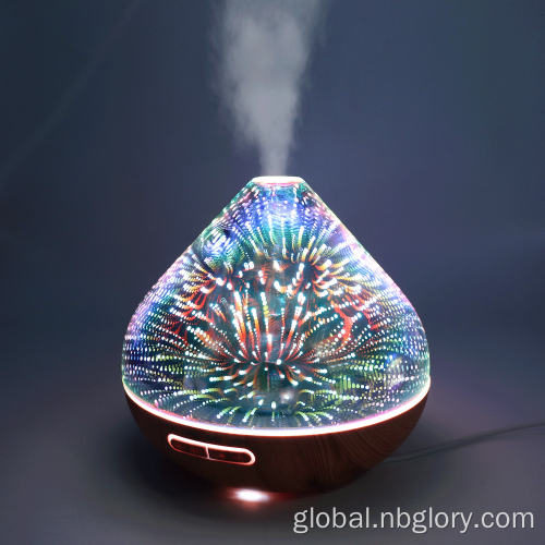 7 Colors Changed Led Mood Light Air Humidifier Essential Oil Diffuser Super large Capacity 3D 7 Colors Changed LED Mood Light Air purifier Humidifier Essential Oil Diffuser Factory